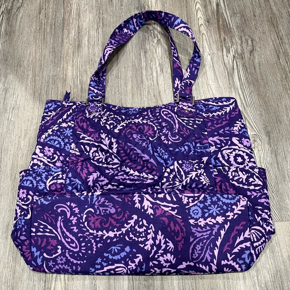 🌺 Vera Bradley shoulder bag purse retired pattern quilted